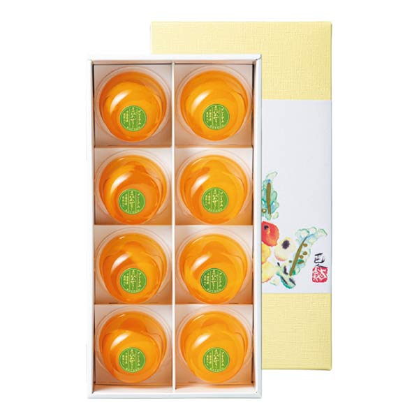 房洋堂 プレミアム房州びわゼリー8個入り【夏の贈りもの・お中元】[BH0109]　商品画像1