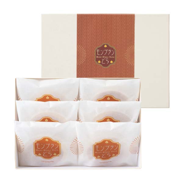 菓心谷常 モンブランどら焼き【冬の贈りもの・お歳暮】[KT-11123]　商品画像1