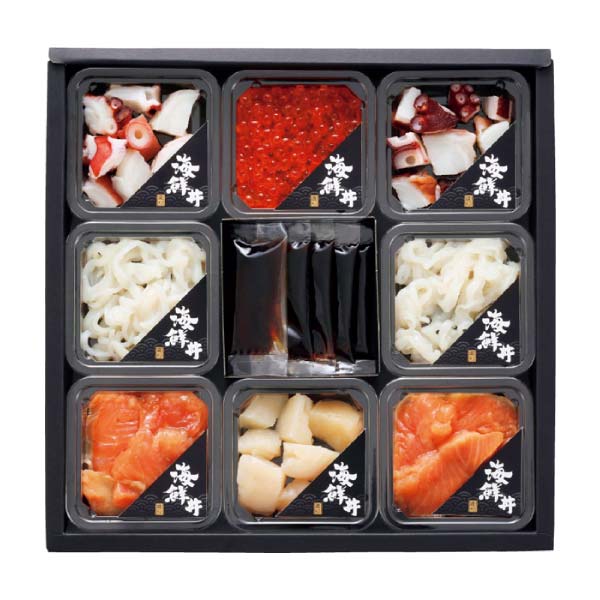 北海道海産 北海道産 海鮮丼セット【冬の贈りもの・お歳暮】[3881]　商品画像1