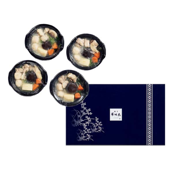 博多華味鳥 水たき小鍋セット【冬の贈りもの・お歳暮】[MK-E2]　商品画像1