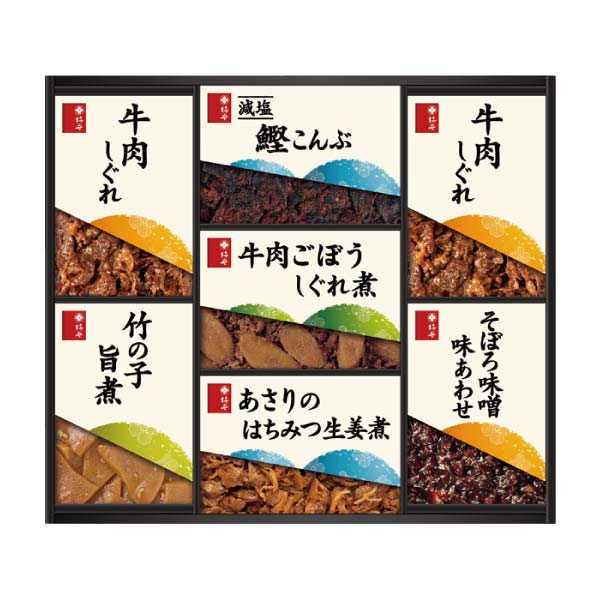 柿安 料亭しぐれ煮詰合せ【冬の贈りもの・お歳暮】[HW50]　商品画像1