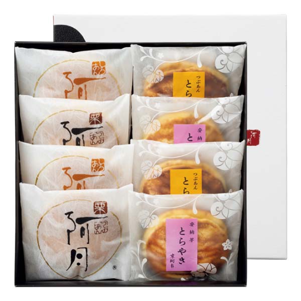 京阿月 とらやき・みかさ詰合せ【冬の贈りもの・お歳暮】[AT-8]　商品画像1