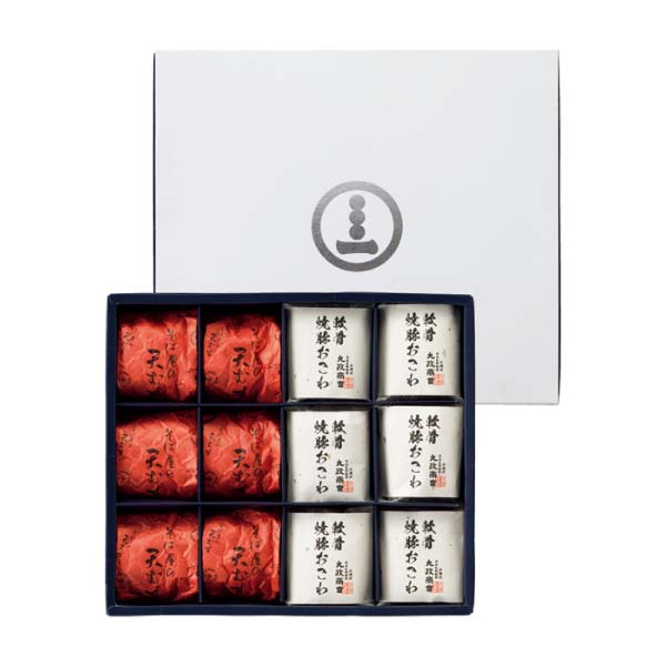 丸政 そば屋の天むす＆軟骨焼豚おこわセット【冬の贈りもの・お歳暮】　商品画像1