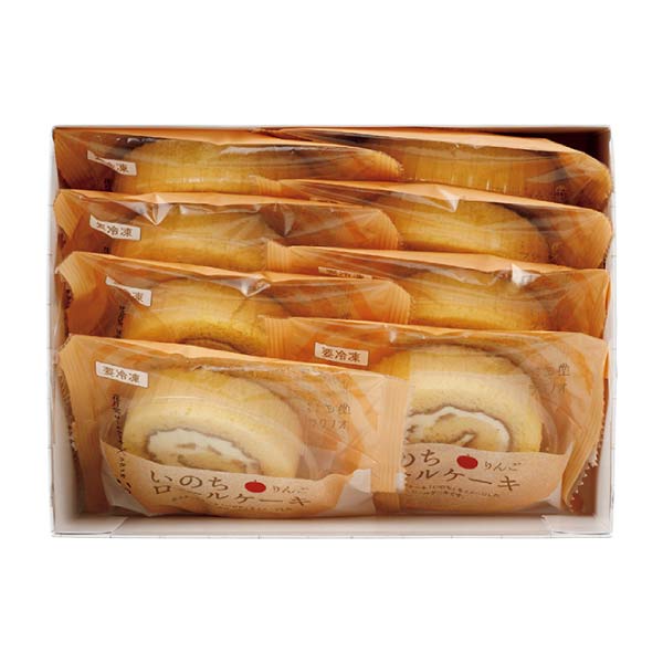 花月堂 いのちロールケーキ8個セット【夏の贈りもの・お中元】　商品画像1