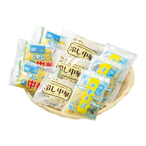 清水商店 福井でつくった冷やし中華の食べくらべ【夏の贈りもの・お中元】[TFH-3]　商品画像1