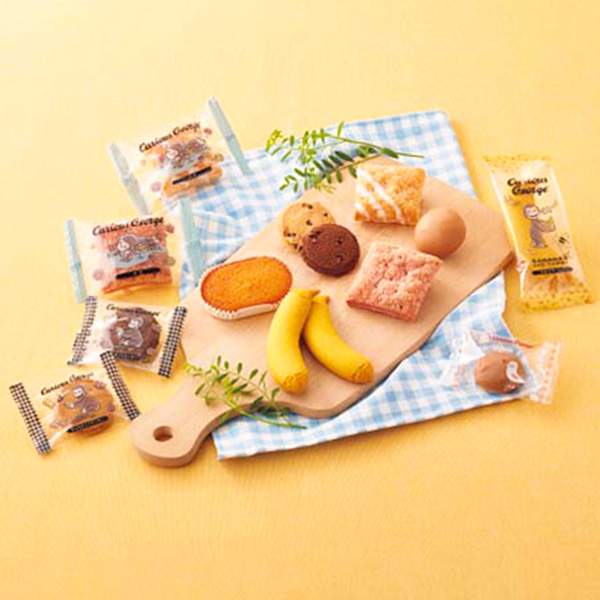 おさるのジョージ スイーツセット[CS-15N]【年間ギフト】　商品画像1