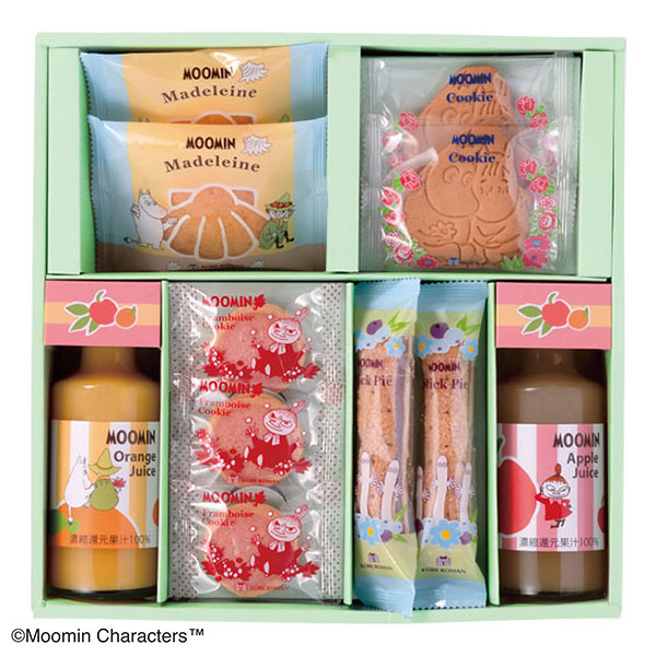 ムーミン ジュース＆スイーツセット[MS-20]【年間ギフト】　商品画像1