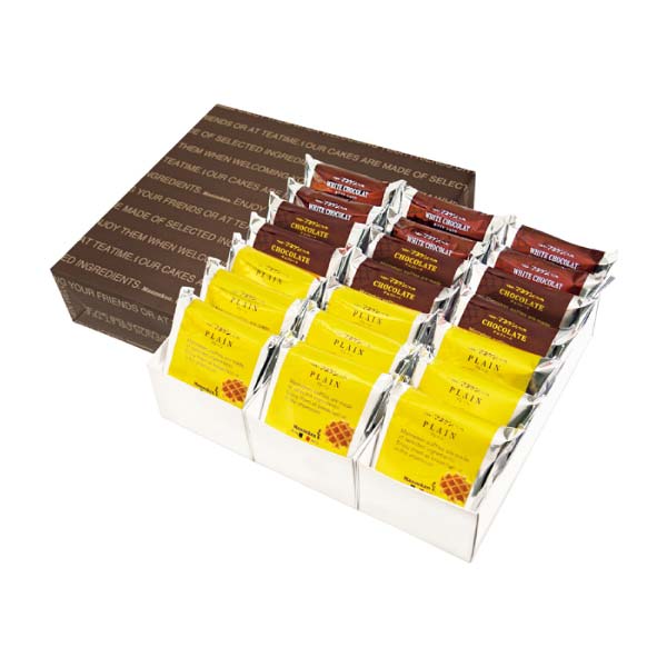 マネケン ベルギーワッフル詰合せ21個入【冬の贈りもの・お歳暮】[21-PChWG]　商品画像1