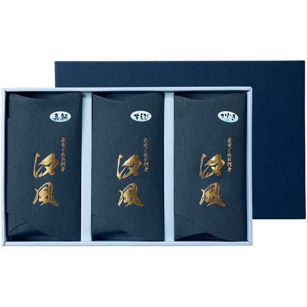 丸玉 昆布〆ギフトセット 汐風 3品入【冬の贈りもの・お歳暮】 商品画像1