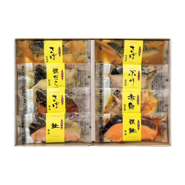 丸市食品 レンジで簡単 焼魚・煮魚味くらべ【夏の贈りもの・お中元】[BY-45]　商品画像1