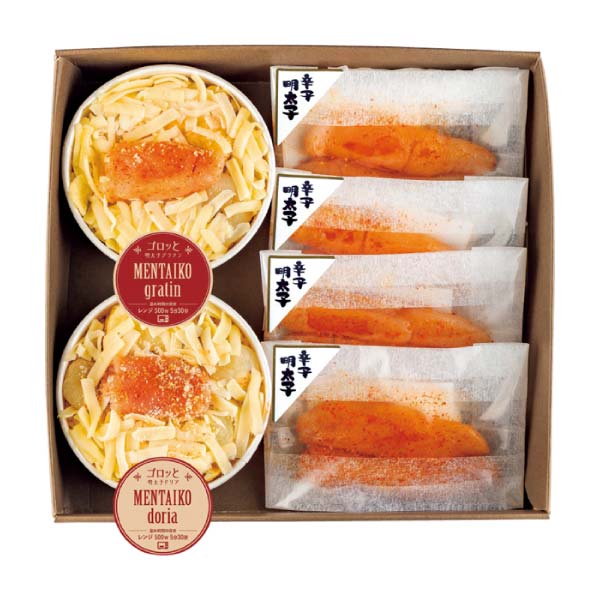 丸市食品 明太バラエティセット【冬の贈りもの・お歳暮】[MB-45]　商品画像1