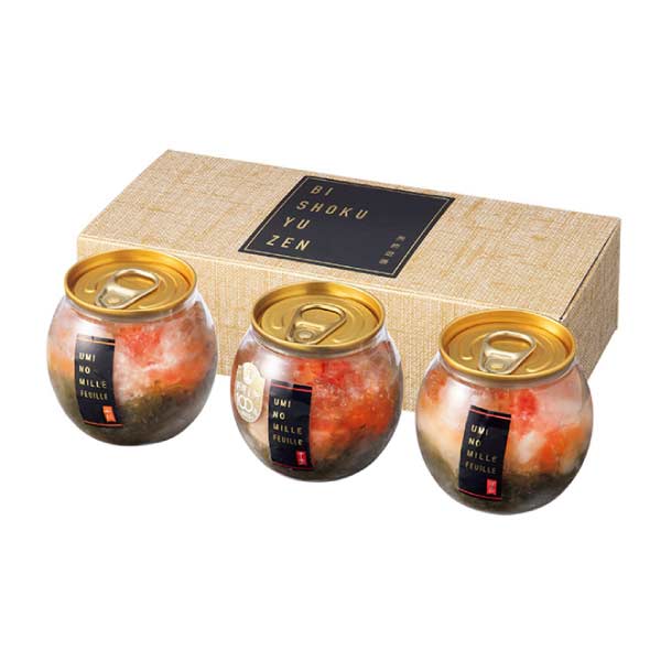 丸市食品 海のミルフィーユ3種詰合せ【夏の贈りもの・お中元】[MF-40]　商品画像1
