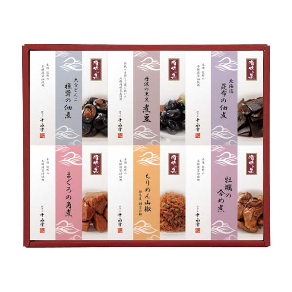 はりま十水堂 丹波の黒豆煮豆・佃煮詰合せ【冬の贈りもの・お歳暮】[MK-38]　商品画像1