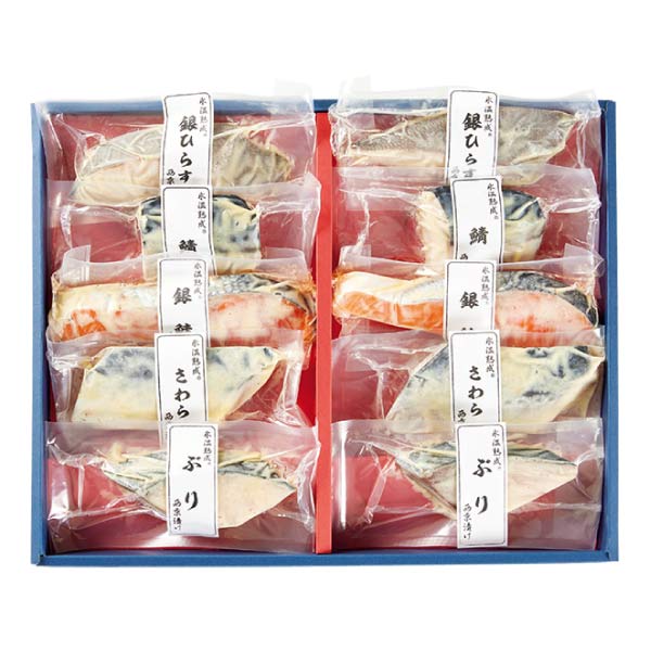 山陰大松 氷温熟成 西京漬ギフトセット【夏の贈りもの・お中元】[SSK-10S]　商品画像1