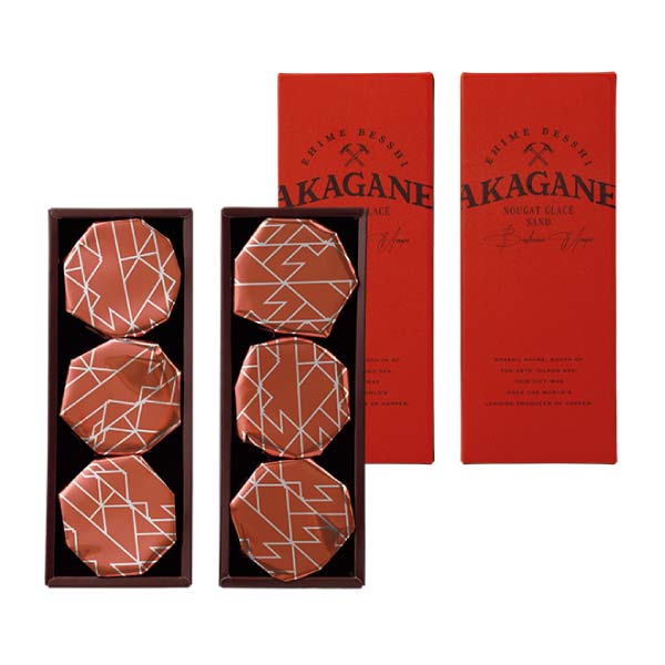 AKAGANE ヌガーグラッセサンド6個【夏の贈りもの・お中元】　商品画像1