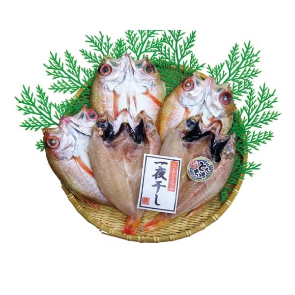 魚勝商店 のどぐろ開干し 大5枚【冬の贈りもの・お歳暮】　商品画像1
