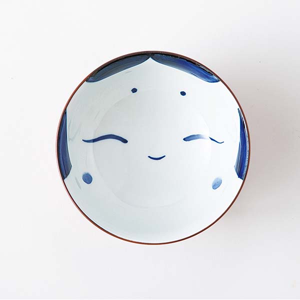 波佐見焼 おかめひょっとこ組飯碗 [52368]【父の日】　商品画像1
