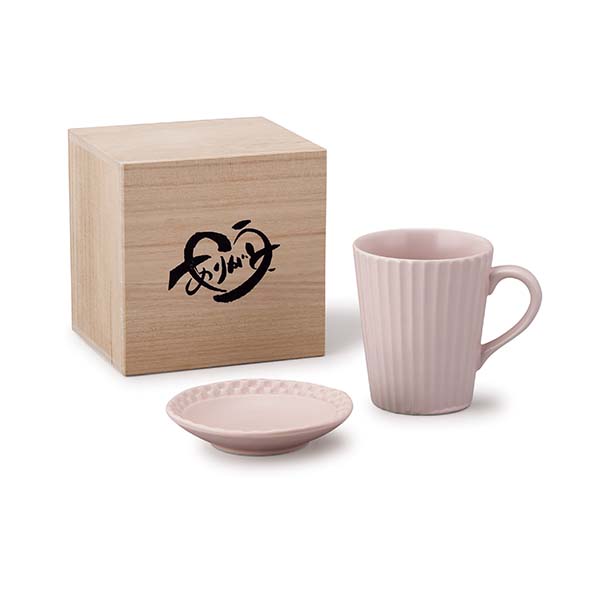 マグ＆クッキー 心づくしマットカラーマグ・プレート＆チーズサンドクッキー [HA-07]【母の日】　商品画像1