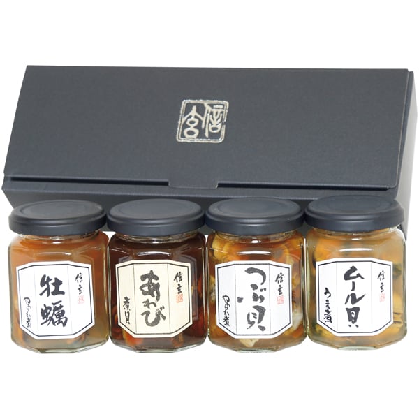 信玄食品 煮貝詰合せ(瓶4種)【母の日】　商品画像1