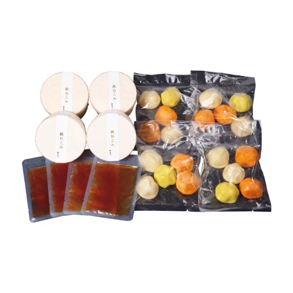 信玄食品 あわびおこわと帆立水餃子詰合せ【冬の贈りもの・お歳暮】[MOG-50]　商品画像1