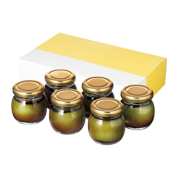 神戸スイーツポート KOBE抹茶プリン6個入【夏の贈りもの・お中元】　商品画像1