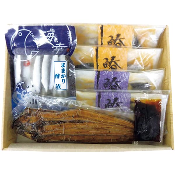 岡山県漁業協同組合連合会 地物詰合せ4種セット【冬の贈りもの・お歳暮】　商品画像1