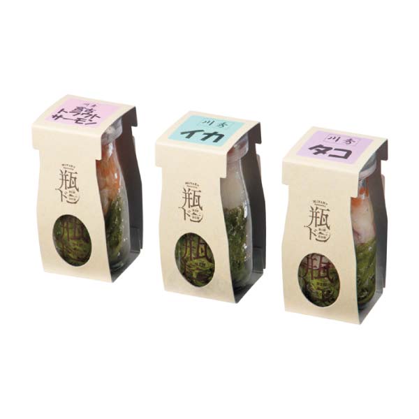 川秀商店 宮古の瓶ドン3本セット【冬の贈りもの・お歳暮】[IB-03]　商品画像1