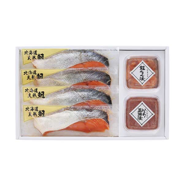 佐藤水産 北海道鮭親子セット【夏の贈りもの・お中元】[RI-005]　商品画像1