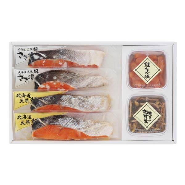 佐藤水産 北海道鮭物語 珍味2種【冬の贈りもの・お歳暮】　商品画像1