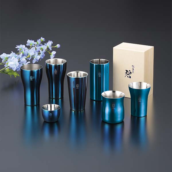 碧 銀古美 チアーズタンブラー [AO-07]【父の日】　商品画像1