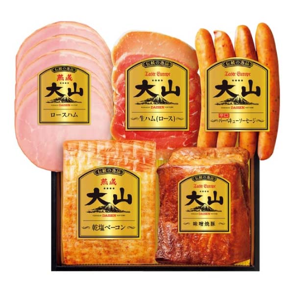 大山ハム 伝統の逸品 大山ハム詰合せ【冬の贈りもの・お歳暮】[OR-38]　商品画像1