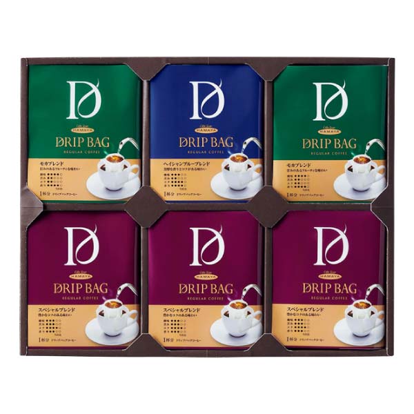 ハマヤ ドリップバッグコーヒーギフト【冬の贈りもの・お歳暮】[DRB-30SR]　商品画像1