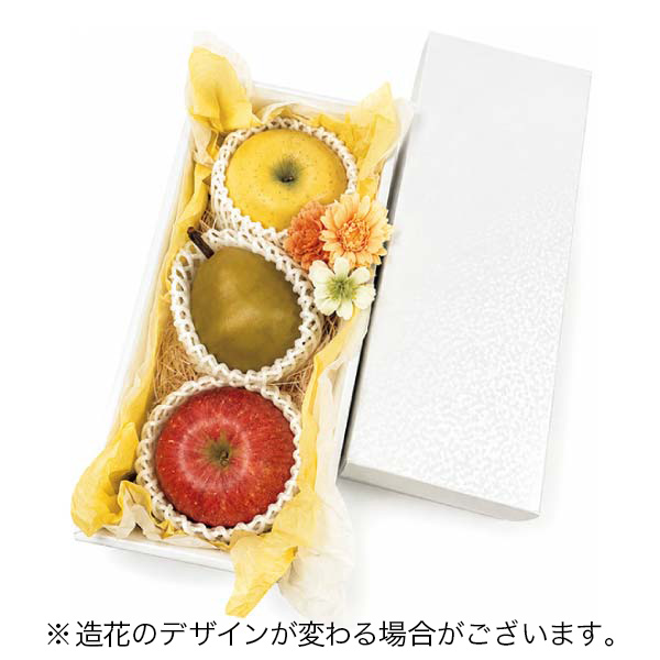 山形県産、青森県産又は長野県産 彩りフルーツBOX(お届け期間：10/26〜12/31)【冬の贈りもの・お歳暮】　商品画像1