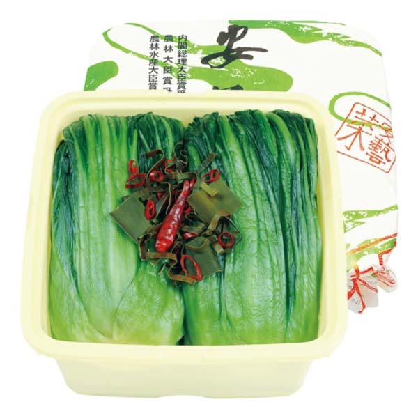 山豊 広島菜漬 樽【冬の贈りもの・お歳暮】　商品画像1