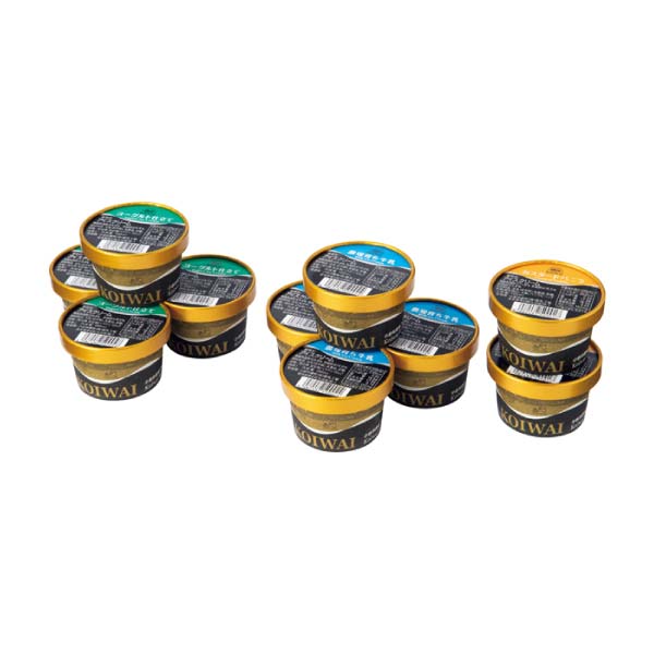 小岩井農場 自家製アイスクリーム10個セット【冬の贈りもの・お歳暮】[AET10]　商品画像1