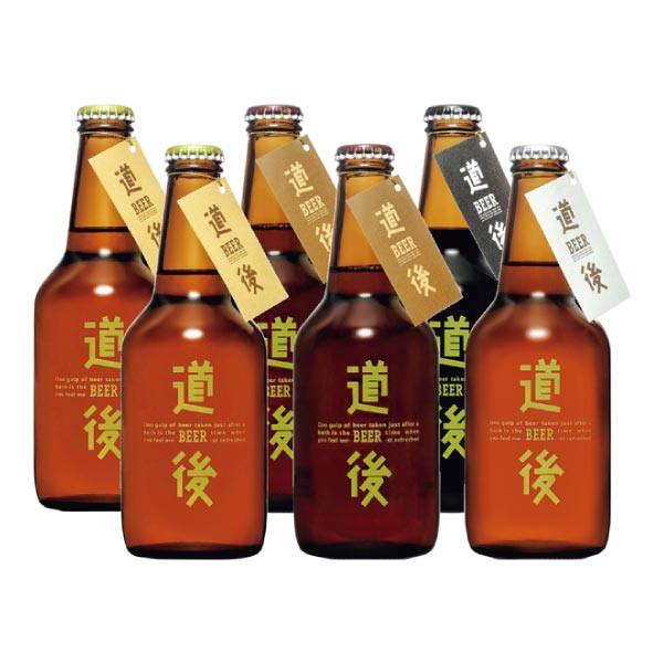 水口酒造 道後ビール6本セット【冬ギフト・お歳暮】[KASW-6]　商品画像1