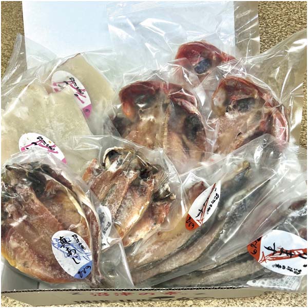 沼津 丸栄水産 沼津の幸・一夜干しセット4種13枚【冬の贈りもの・お歳暮】　商品画像1