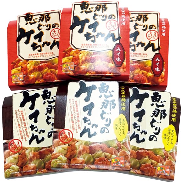 トーノーデリカ 恵那どりレトルトケイちゃん6Pセット【冬の贈りもの・お歳暮】 商品画像1