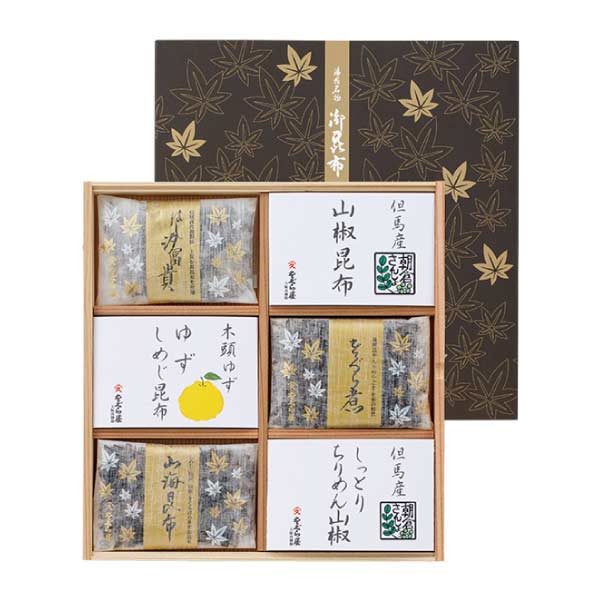 戎橋筋をぐら屋 朝倉さんしょ・木頭ゆず 昆布詰合せ【夏の贈りもの・お中元】[JC-32]　商品画像1