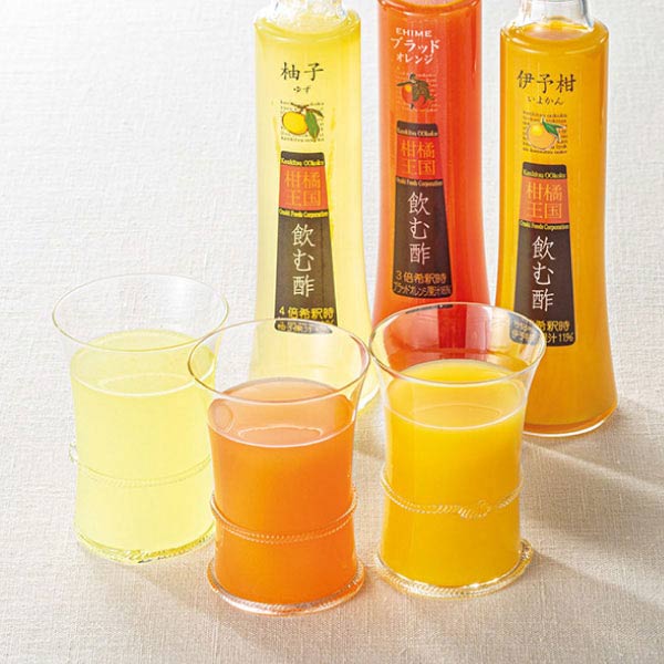 柑橘王国 飲む酢３本セット 【夏ギフト・お中元】 [N-30i]　商品画像1