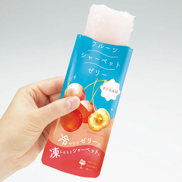 ザ・スウィーツ 凍らせて食べるフルーツシャーベットゼリー(10個)【夏の贈りもの・お中元】　商品画像1