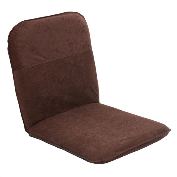 コンパクト収納座椅子 ブラウン （R1026）　商品画像1