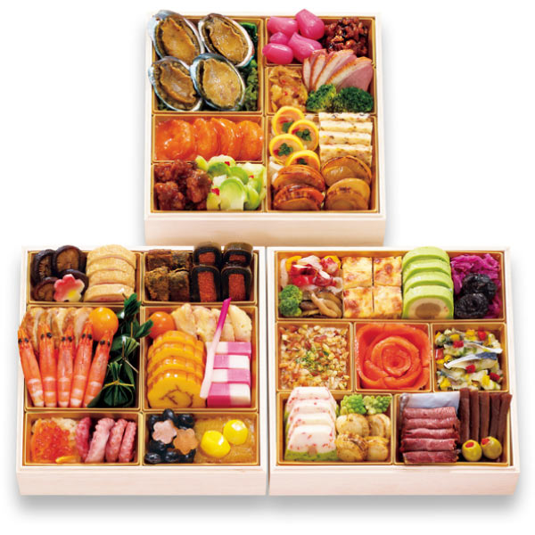 ハイアット リージェンシー 東京 和洋中三段重「香宝」【4〜5人前・45品目】【イオンのおせち】　商品画像1