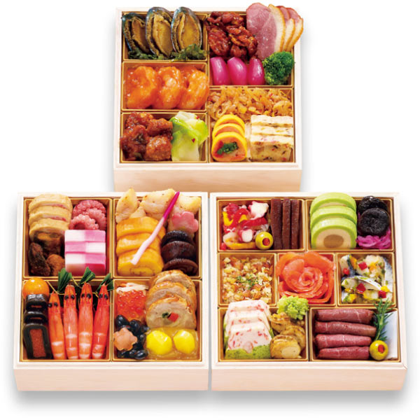 ハイアット リージェンシー 東京 和洋中三段重「香寿」【3〜4人前・41品目】【イオンのおせち】　商品画像1