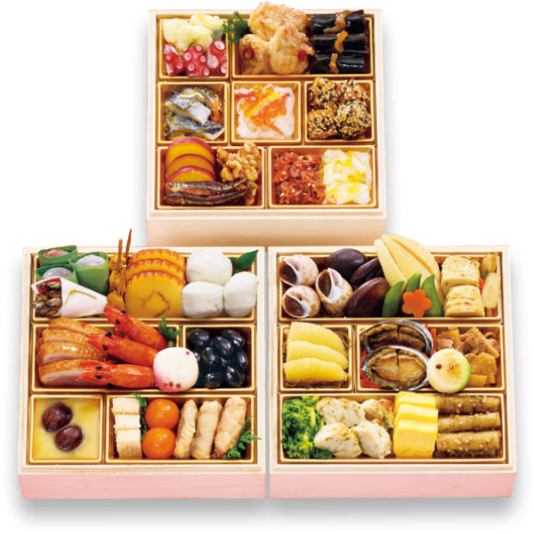 京都 むろまち加地 和風三段重「彩錦」【3〜4人前・44品目】【イオンのおせち】 商品画像1