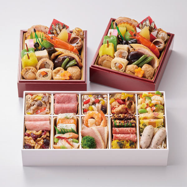 京都しょうざん 和の個食おせち＆オードブル二段三重【2人前・46