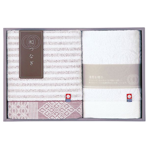 昭和西川 抗菌防臭今治和つなぎタオルギフト【贈りものカタログ】[15BR]　商品画像1
