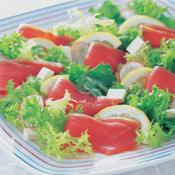 ぐるめ食品 紅鮭スモークサーモン（小分け）【おいしいお取り寄せ】　商品画像1