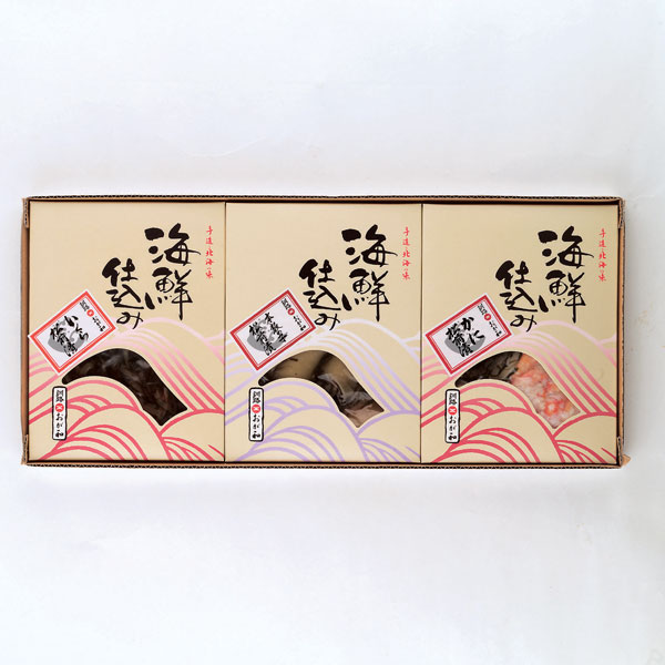 おが和 松前漬 3つの味【お届け期間：12月26日〜12月30日】【年末年始ごちそう特集】　商品画像1