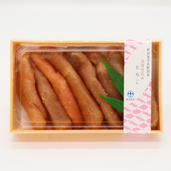 能水商店 魚醤仕込みたらこ(8本入)【6/11〜8/25お届け】【ふるさとの味・北陸信越】　商品画像1